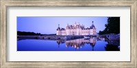 Framed Chateau Royal De Chambord, Loire Valley, France