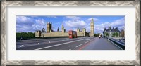 Framed Parliament Big Ben London England