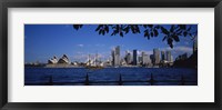 Framed Skyscrapers On The Waterfront, Sydney Opera House, Sydney, New South Wales, United Kingdom, Australia