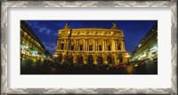 Framed Facade of a building, Opera House, Paris, France