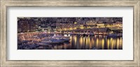 Framed Harbor, Monte Carlo, Monaco
