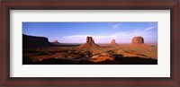 Framed Monument Valley Tribal Park, Arizona, USA