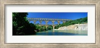 Framed Pont du Gard, Provence France