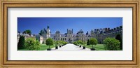 Framed Chateau de Fontainebleau Ile de France France