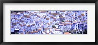 Framed White washed buildings, Casares, Andalucia, Spain
