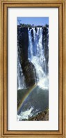Framed Victoria Falls Zimbabwe Africa (vertical)