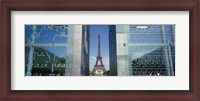 Framed Eiffel Tower through a Window, Paris, France