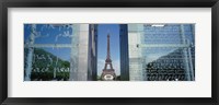 Framed Eiffel Tower through a Window, Paris, France