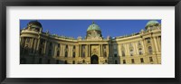 Framed Facade of a palace, Hofburg Palace, Vienna, Austria