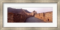 Framed Path on a fortified wall, Great Wall Of China, Mutianyu, China
