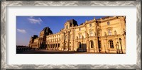 Framed Facade of an art museum, Musee du Louvre, Paris, France