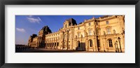 Framed Facade of an art museum, Musee du Louvre, Paris, France