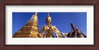 Framed Wat Phra Kaeo, Grand Palace, Bangkok, Thailand