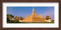 Framed Pha That Luang Temple, Vientiane, Laos