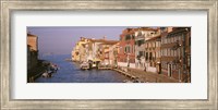 Framed Cannaregio Canal, Venice, Italy