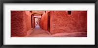 Framed Medina Old Town, Marrakech, Morocco