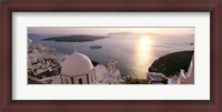 Framed View of Santorini, Greece