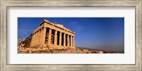 Framed Ruins of a temple, Parthenon, Athens, Greece