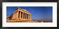 Framed Ruins of a temple, Parthenon, Athens, Greece