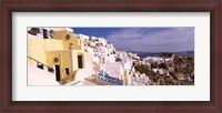 Framed Buildings in a city, Santorini, Cyclades Islands, Greece