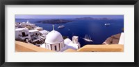 Framed View of the Caldera, Santorini, Cyclades Islands, Greece