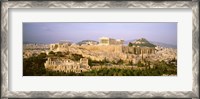 Framed High angle view of buildings in a city, Acropolis, Athens, Greece