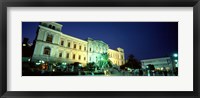 Framed Town square, Syros, Cyclades Islands, Greece