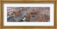 Framed View from old town hall, Prague, Czech Republic