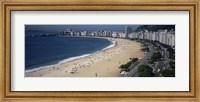 Framed High Angle View Of The Beach, Rid De Janeiro, Brazil