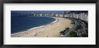 Framed High Angle View Of The Beach, Rid De Janeiro, Brazil