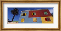 Framed Low Angle View Of A Building, La Boca, Buenos Aires, Argentina