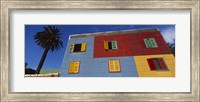Framed Low Angle View Of A Building, La Boca, Buenos Aires, Argentina