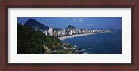 Framed Buildings On The Waterfront, Rio De Janeiro, Brazil