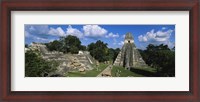 Framed Ruins Of An Old Temple, Tikal, Guatemala