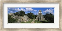 Framed Ruins Of An Old Temple, Tikal, Guatemala