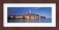 Framed City on the waterfront, Rovinj, Croatia