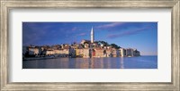 Framed City on the waterfront, Rovinj, Croatia