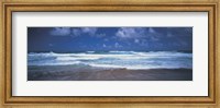 Framed Surf on the beach, Barbados, West Indies
