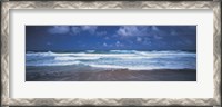 Framed Surf on the beach, Barbados, West Indies
