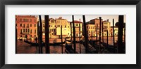 Framed Gondolas in Venice, Italy