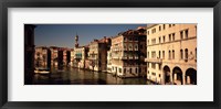 Framed Buildings on the waterfront, Venice, Italy