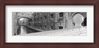 Framed Bridge Over A Canal, Bridge Of Sighs, Venice, Italy