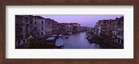 Framed Buildings Along A Canal, Venice, Italy