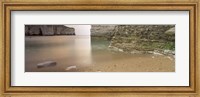 Framed Waterfront Cliffs, North Landing, Flamborough, Yorkshire, England, United Kingdom
