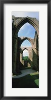Framed Low angle view of an archway, Bolton Abbey, Yorkshire, England