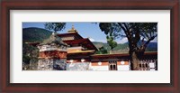 Framed Temple In A City, Chimi Lhakhang, Punakha, Bhutan