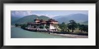 Framed Palace On A Riverbank, Punakha Dzong, Punakha, Bhutan