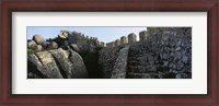 Framed Low angle view of staircase of a castle, Castelo Dos Mouros, Sintra, Portugal