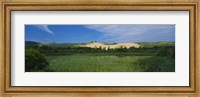 Framed Panoramic view of a lake, Sleeping Bear Dunes National Lakeshore, Michigan, USA
