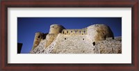 Framed Low angle view of a castle, Crac Des Chevaliers Fortress, Crac Des Chevaliers, Syria